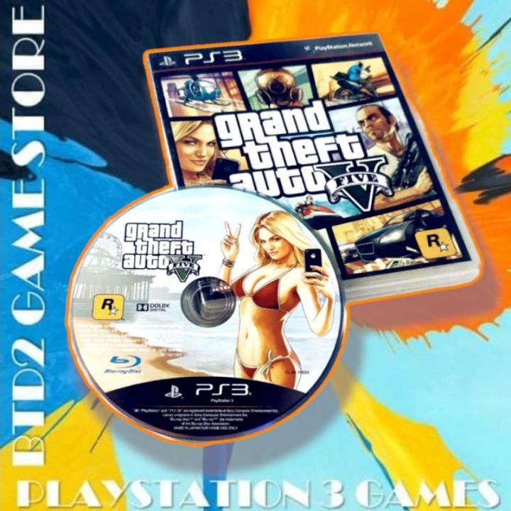GTA 5 PS3 Game (Rare Highly Demanded Playstation 3 Game)